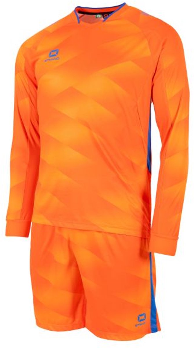 669x1200-6 Stanno - Vik Goalkeeper Set - Sportbroek - Maat 140 - Oranje - Afbeelding 1