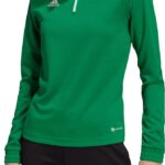 adidas - Entrada 22 Training Top Women - Groene Training Top-L