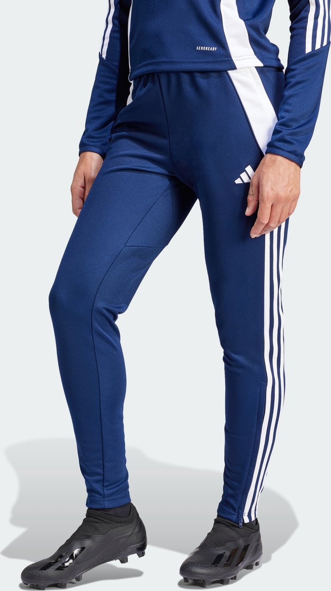 674x1200-2 adidas Performance Tiro 24 Training Broek - Dames - Blauw- 2XL - Afbeelding 1
