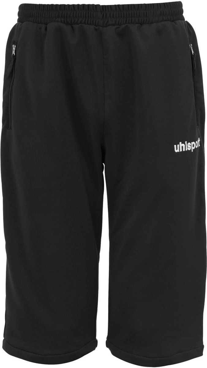 676x1200-5 Uhlsport Kinder Sportshort Essential Longshorts 1005150 Schwarz-XXS - Afbeelding 1