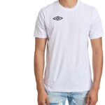 Umbro Wardrobe Elba T-shirt Met Korte Mouwen Wit XL Man