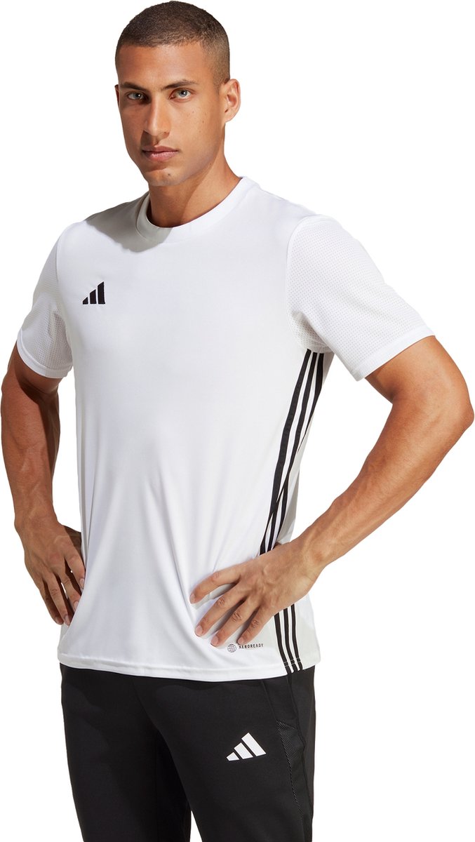 677x1200-8 adidas Performance Tabela 23 Voetbalshirt - Heren - Wit- M - Afbeelding 1