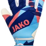 Jako River Wrc Protection Keepershandschoenen Heren - Hemelsblauw / Koraal / Navy | Maat: 12