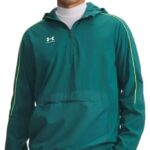 Under Armour Challenger Warmup Sweatshirt Met Rits Groen L Man