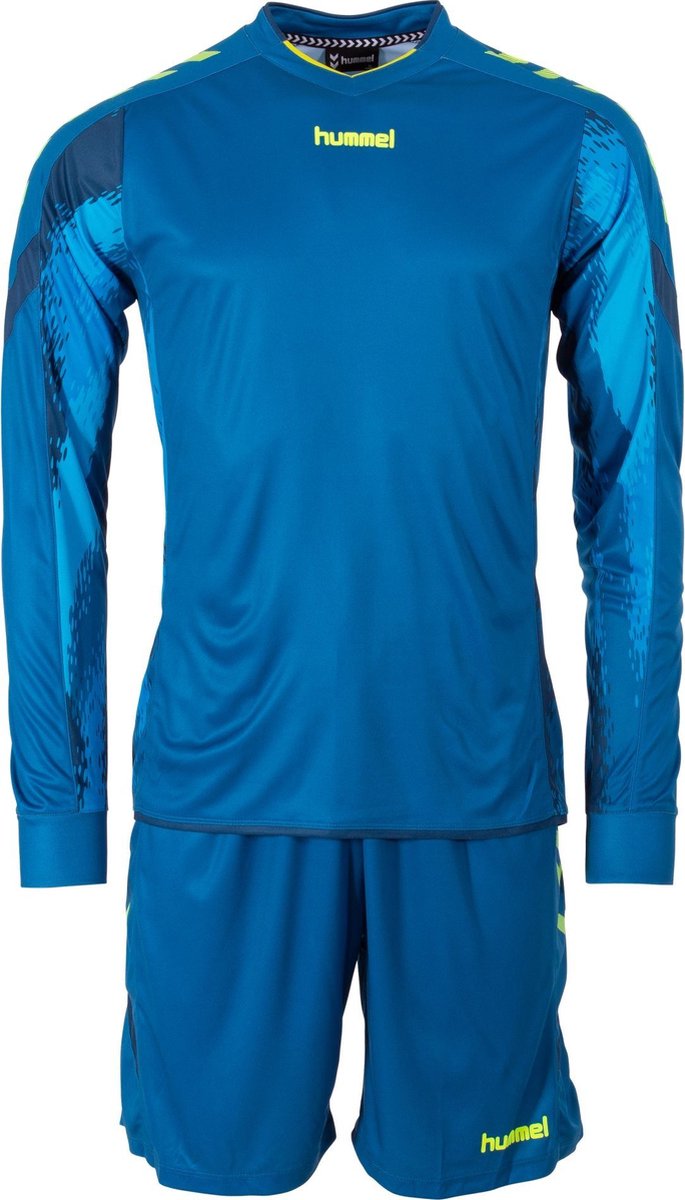 685x1200 hummel - Bremen Long Sleeve Keeper Set - Sportbroek - Maat 128 - Blauw - Afbeelding 1