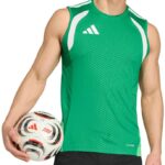 adidas T-shirt Heren Tiro 26 Competition Sleeveless Jersey Groen - Maat M