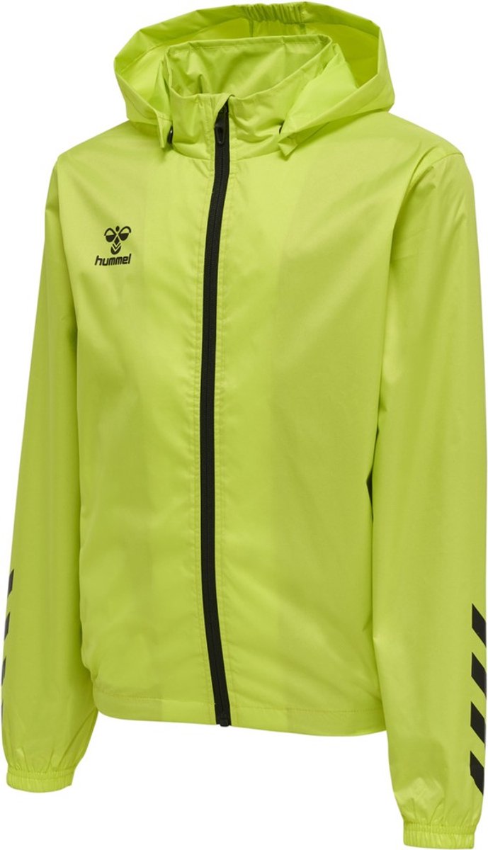 689x1200 Hummel Kinder Jacke Hmlcore Xk Spray Jacket Kids Lime Popsicle-116 - Afbeelding 1