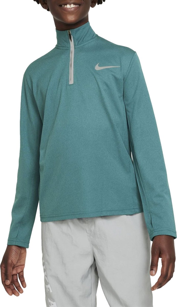 693x1200-4 Nike Dri-FIT Poly+ Half Zip Trainingssweater Junior - Maat 140 - Afbeelding 1