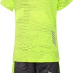 Kinder Trainingspak 2-Delig: Sneldrogend T-shirt en Korte Broek voor Jongens