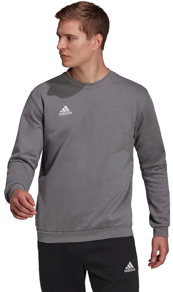 711x1200-5 adidas Performance Entrada 22 Sweatshirt - Heren - Grijs- L - Afbeelding 1