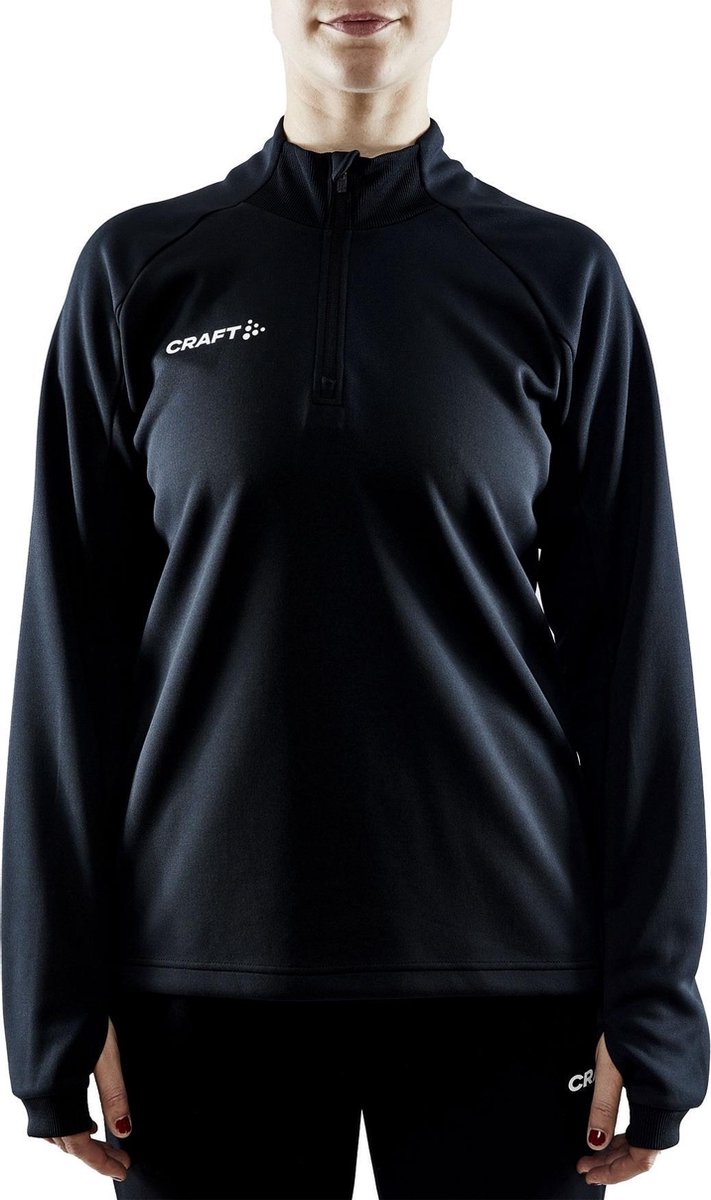 711x1200-7 Craft Evolve Ziptop Dames - Zwart | Maat: XS - Afbeelding 1