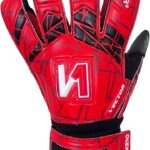 Onekeeper vector evolution keeperhandschoenen in de kleur rood.