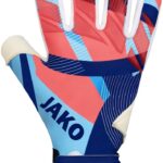 Jako River Giga Keepershandschoenen Heren - Marine / Hemelsblauw / Koraal | Maat: 11