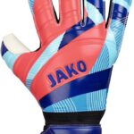 Jako River Basic Rc Protection Keepershandschoenen - Navy / Hemelsblauw / Koraal | Maat: 9