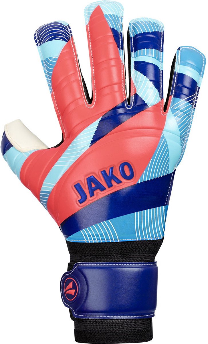 727x1200-8 Jako River Basic Rc Protection Keepershandschoenen - Navy / Hemelsblauw / Koraal | Maat: 9 - Afbeelding 1
