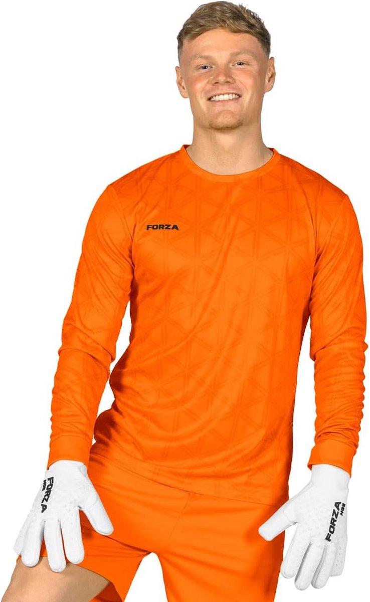 738x1200-1 Keeperstrui Lange Mouwen Heren - Professioneel Voetbalshirt met Zweetafvoerende Werking - Afbeelding 1