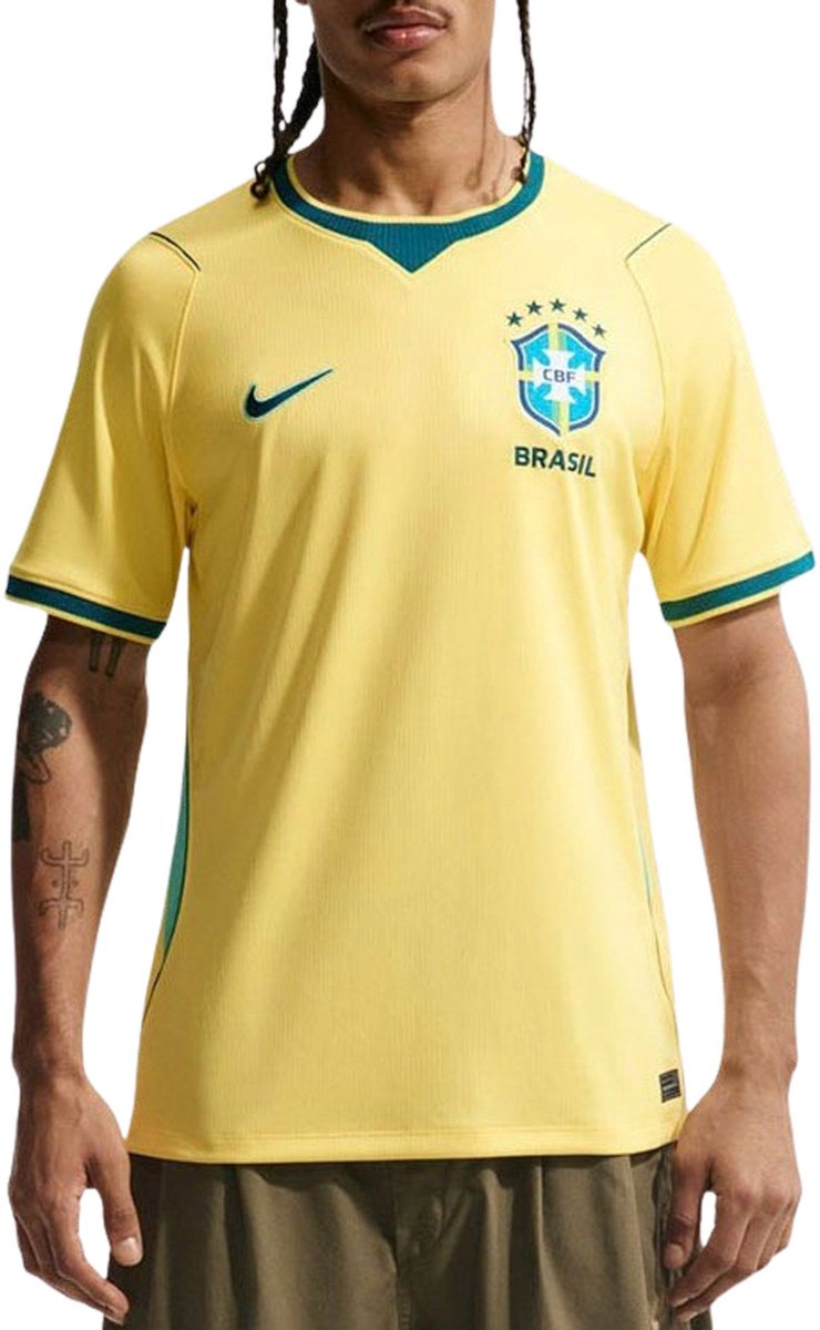740x1200-2 Nike Brazilië WK2026 Thuis Shirt Heren - Maat XXL - Afbeelding 1