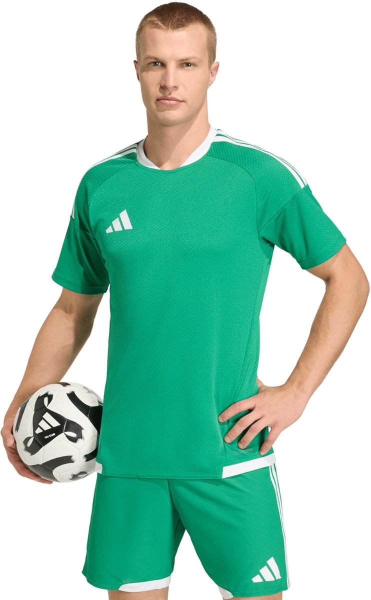 742x1200-12 adidas T-shirt Heren Tiro 26 Competition Match Jersey Groen - Maat S - Afbeelding 1