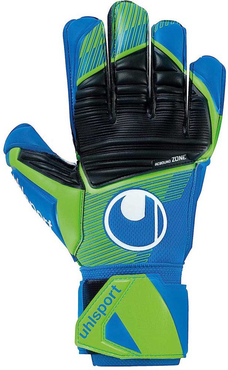 742x1200-4 Uhlsport Aquasoft Keepershandschoenen Blauw 10.5 - Afbeelding 1