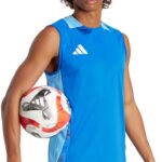 adidas T-shirt Heren Tiro 24 Competition Training Sleeveless Jersey Blauw - Maat S