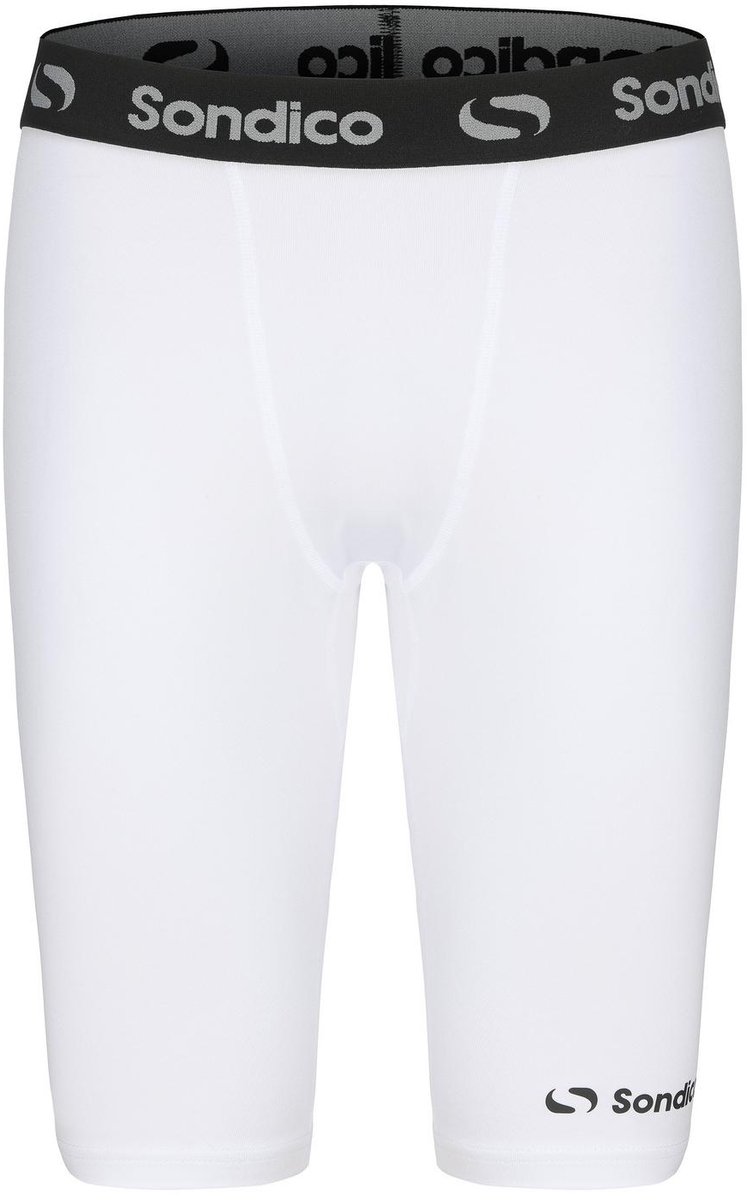 747x1200-6 Sondico slidingshort - slidingbroek - Lengte 23 cm - Heren - Kleur White - maat XXL - Afbeelding 1