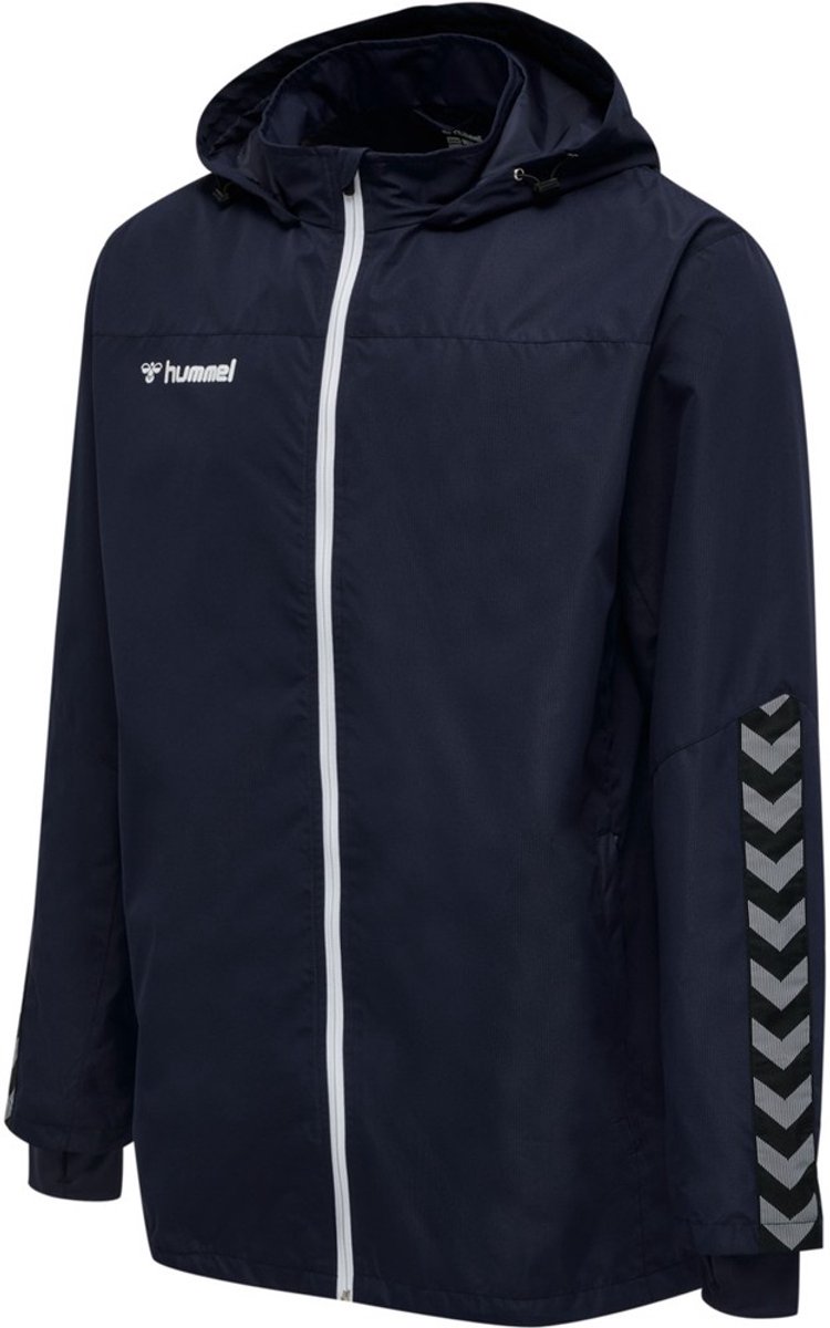 750x1200-1 Hummel Jacke Hmlauthentic All-Weather Jacket Marine-S - Afbeelding 1