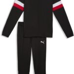 PUMA individualRISE Tracksuit Heren Trainingspak - Puma Black-Puma White-Puma Red
