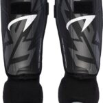 Avento Scheenbeschermers - Pro-Style - Zwart/Zilver - Maat S