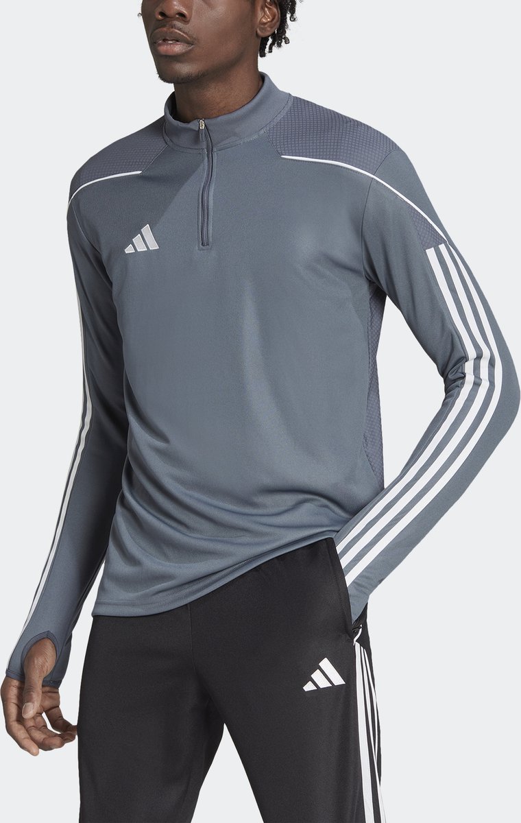 760x1200-13 adidas Performance Tiro 23 League Training Trui - Heren - Grijs - M - Afbeelding 1