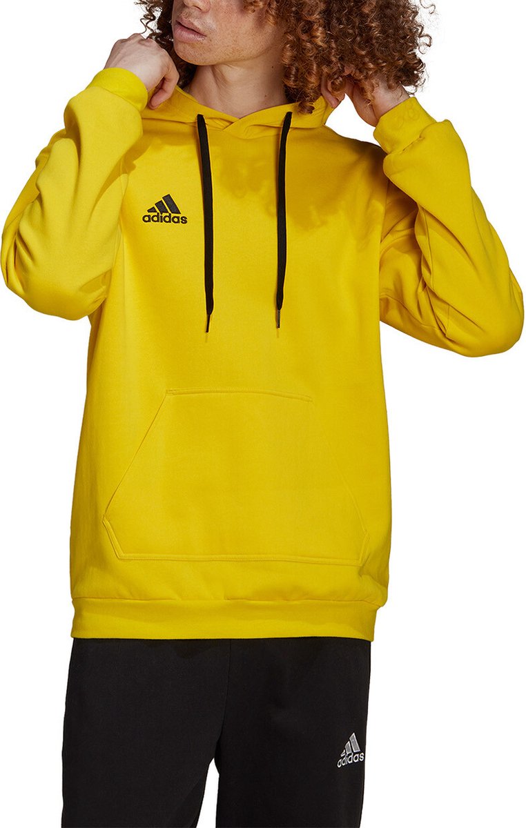 762x1200-8 adidas - Entrada 22 Hoodie - Heren Gele hoodie-M - Afbeelding 1