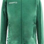 Craft Craft Evolve Full Zip Sportvest - Maat 128  - Unisex - groen