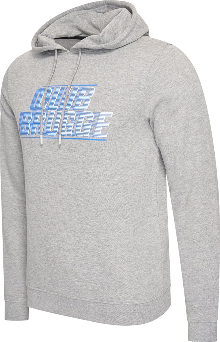 774x1200-2 Club Brugge hoodie voor volwassenen - maat XL - Grijs - Brugge hoodie voor heren en dames - Official Club Brugge hoodie - Afbeelding 1