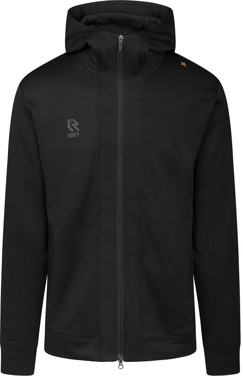 775x1200-23 Robey Travel Jas Met Kap Heren - Zwart | Maat: 4XL - Afbeelding 1