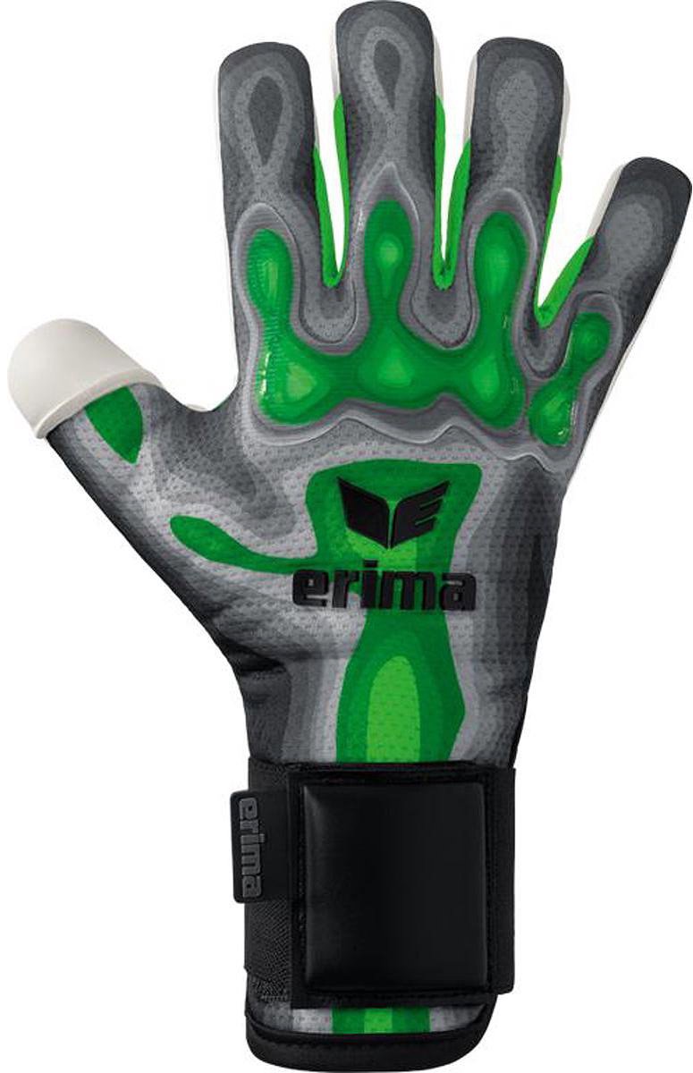 775x1200-25 Erima Flex-Ray Match Eco Keepershandschoenen - Grijs / Groen | Maat: 12 - Afbeelding 1