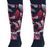 Jako Sonic Voetbalkousen - Marine / Rood / Wit | Maat: 47-50