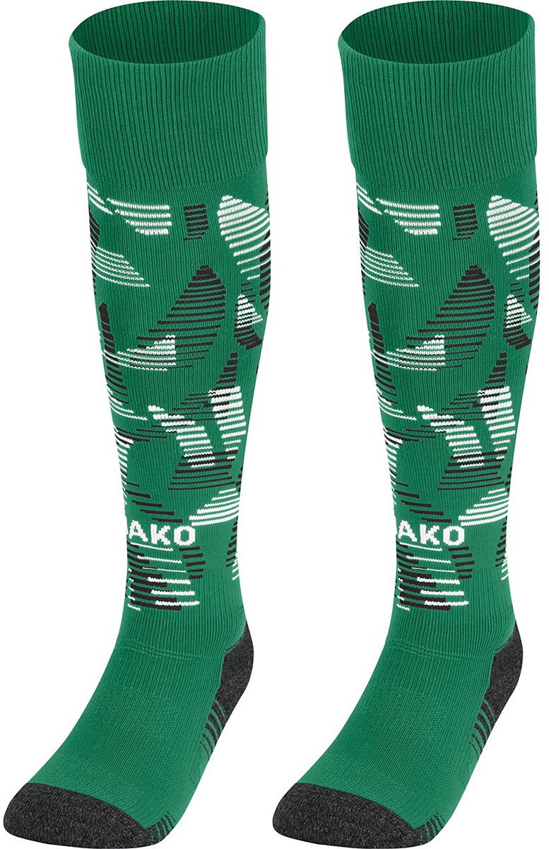 777x1200-6 Jako Sonic Voetbalkousen - Groen / Zwart / Wit | Maat: 47-50 - Afbeelding 1