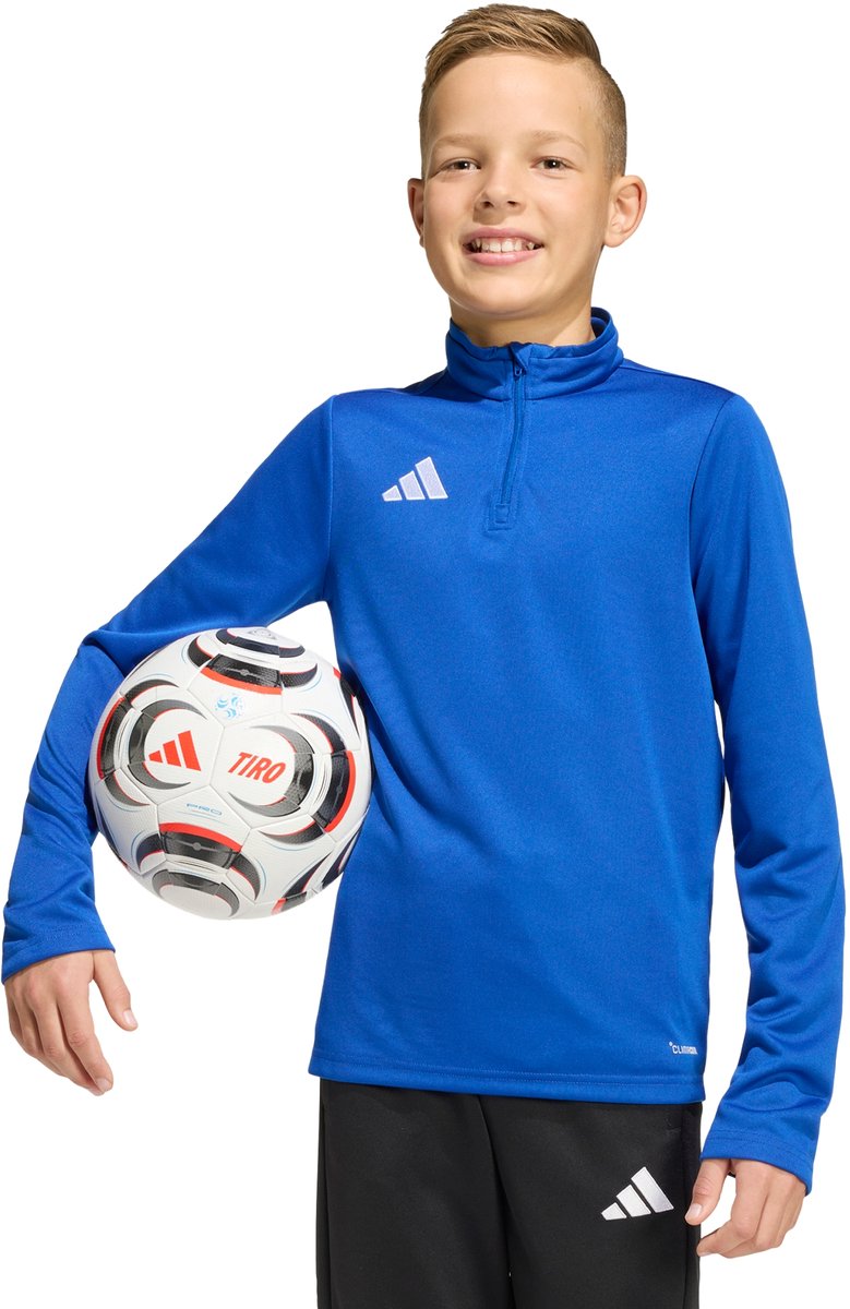 779x1200-39 Adidas Performance Entrada26 Training Longsleeve Kids - Kinderen - Blauw - Afbeelding 1