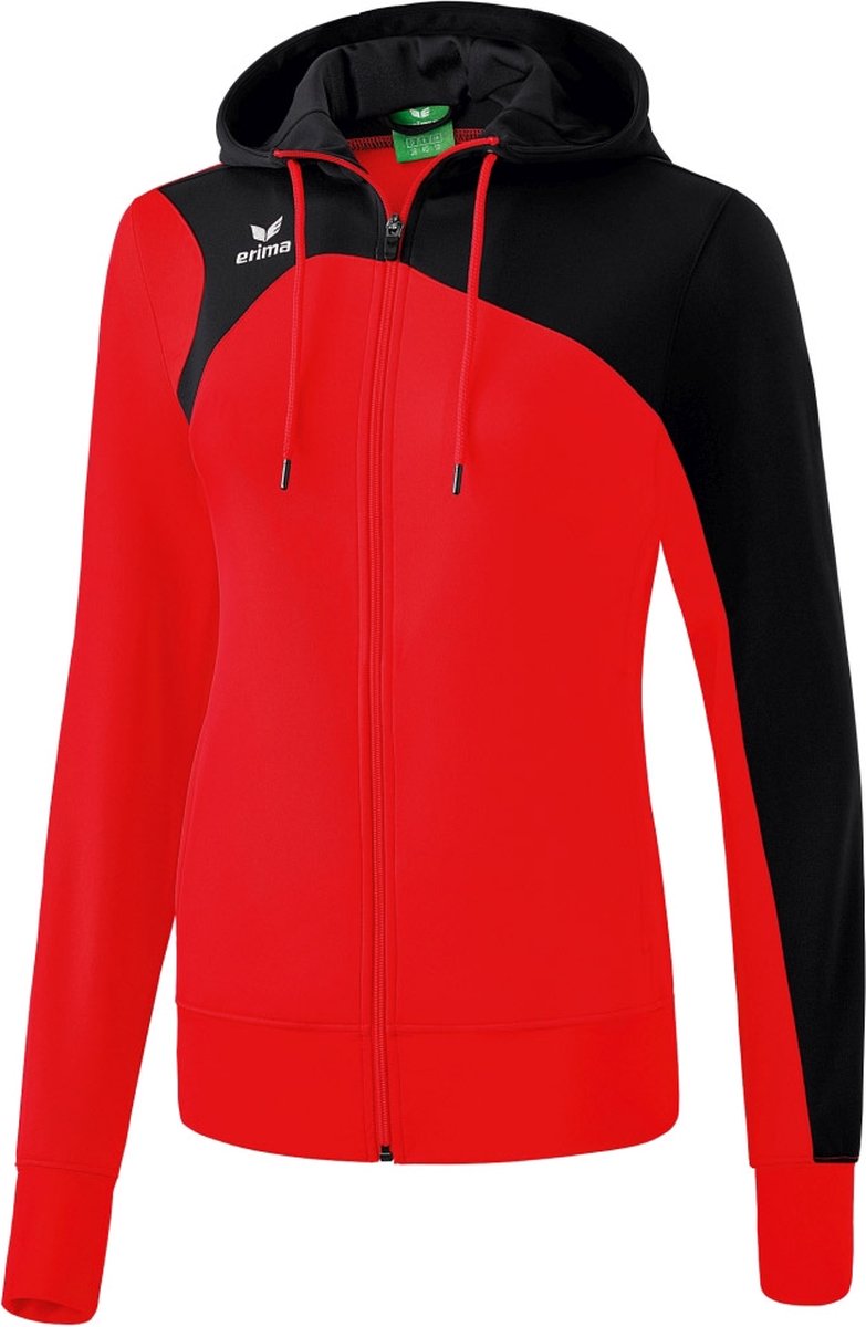 783x1200 Erima Club 1900 2.0 Dames Trainingsjack - Jassen - rood - 36 - Afbeelding 1