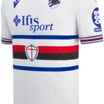 Macron Uc Sampdoria 25/26 Weg T-shirt Met Korte Mouwen Wit S Man