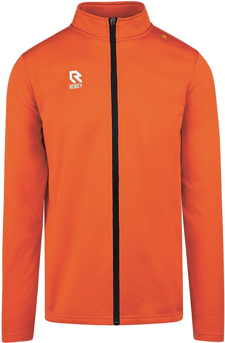 786x1200-11 Robey Crossbar Polyestervest Kinderen - Oranje | Maat: 152 - Afbeelding 1