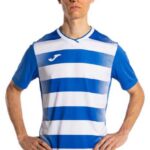 Joma Europa V T-shirt Met Korte Mouwen Blauw XL Man