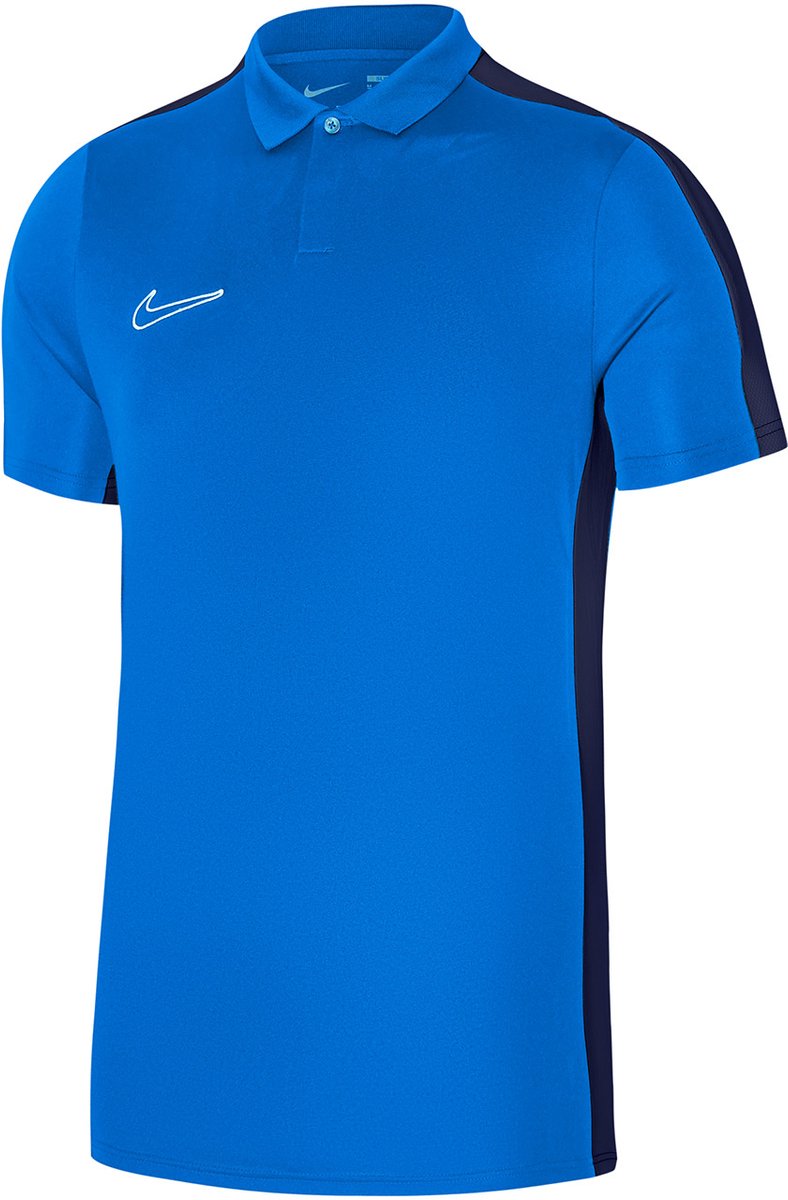 788x1200-22 Nike Team T-shirt Heren Dri-FIT Academy 23 SS Poloshirt Blauw - Maat L - Afbeelding 1