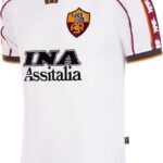 COPA - AS Roma Uitshirt 1998/99 Retro Voetbalshirt - Heren - Wit - XS