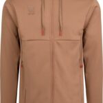 Robey Off Pitch Scuba Jas Met Kap Heren - Bruin | Maat: 4XL