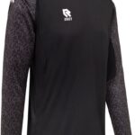 Robey Patron Keepershirt Lange Mouw Kinderen - Zwart | Maat: 116
