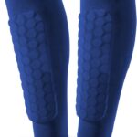 Scheenbeschermers Heren Dames met Honingraat Structuur en EVA Foam Padding voor Voetbal en Sport