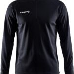 Craft Evolve Ziptop Heren - Zwart | Maat: XXL