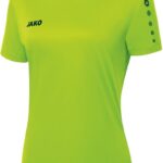 Jako Team Shirt Korte Mouw Dames - Fluo Groen | Maat: 36