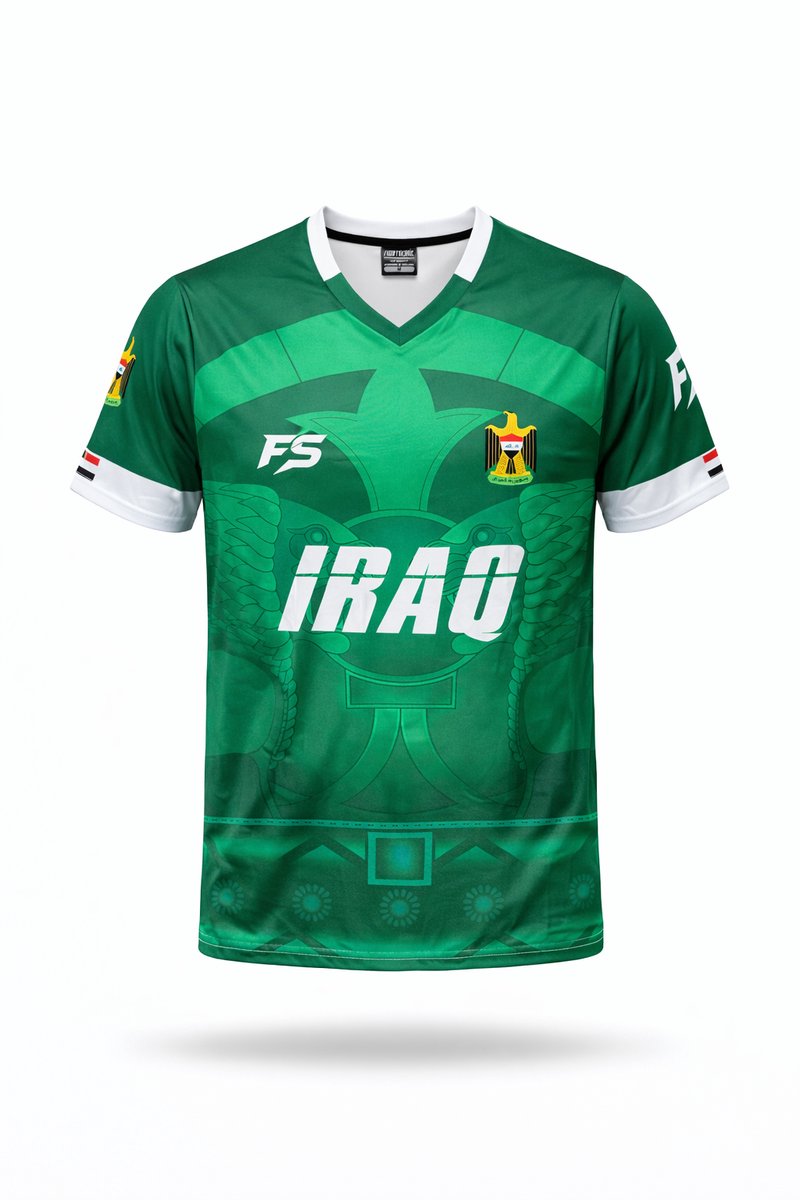 800x1200-22 FIGHTSENSE Performance T-Shirt Irak – Lichtgewicht Sportshirt – Polyester – Groen/Wit – Unisex - MAAT XL - Afbeelding 1
