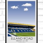 Voetbal Stadion Print - Cadeau Voor Voetbal Fans (A3 Maat)